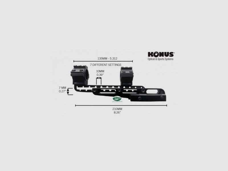KONUS Attacco CANTILEVER 07219, immagine 2 di 2