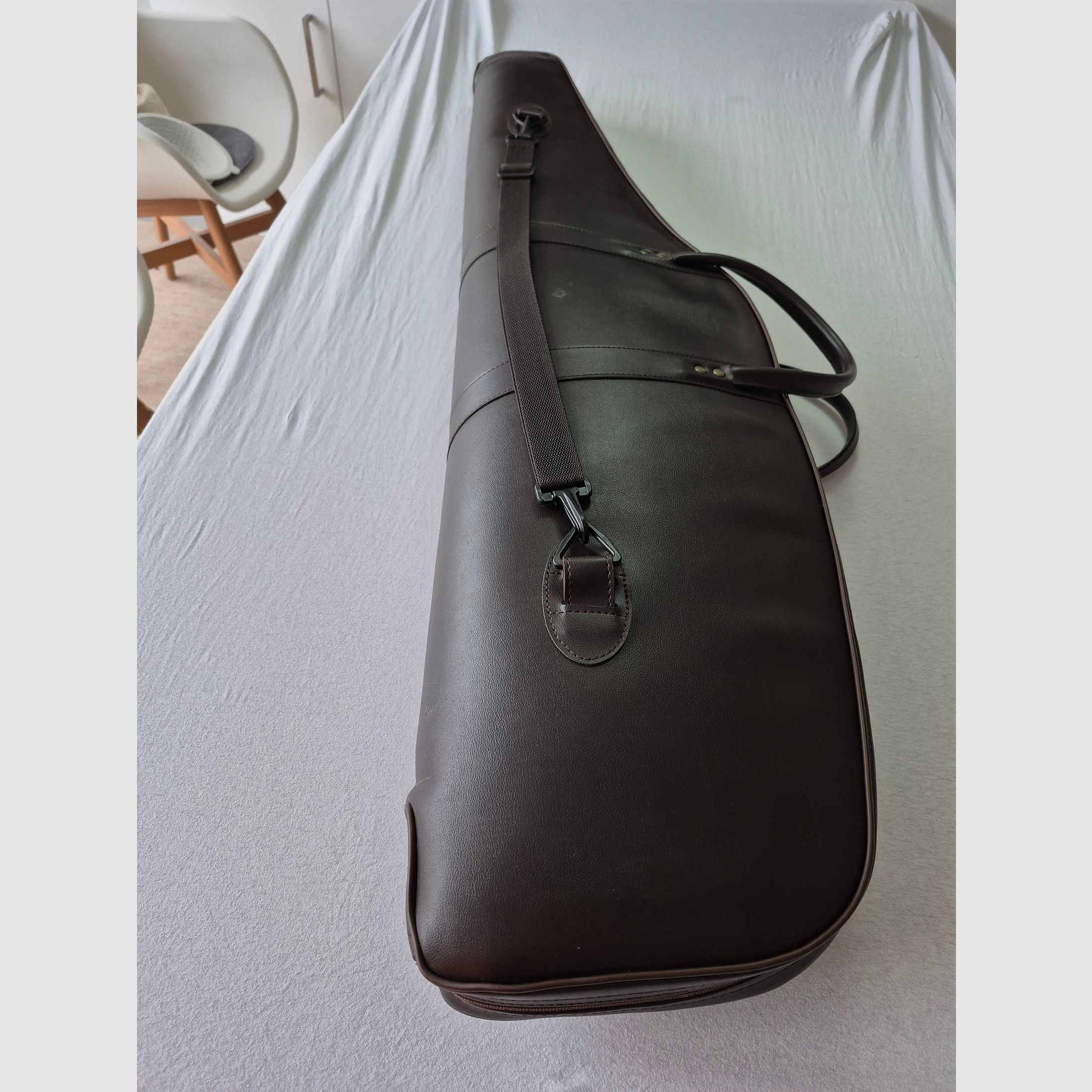 Feinwerkbau 601 omgebouwd voor liggende discipline