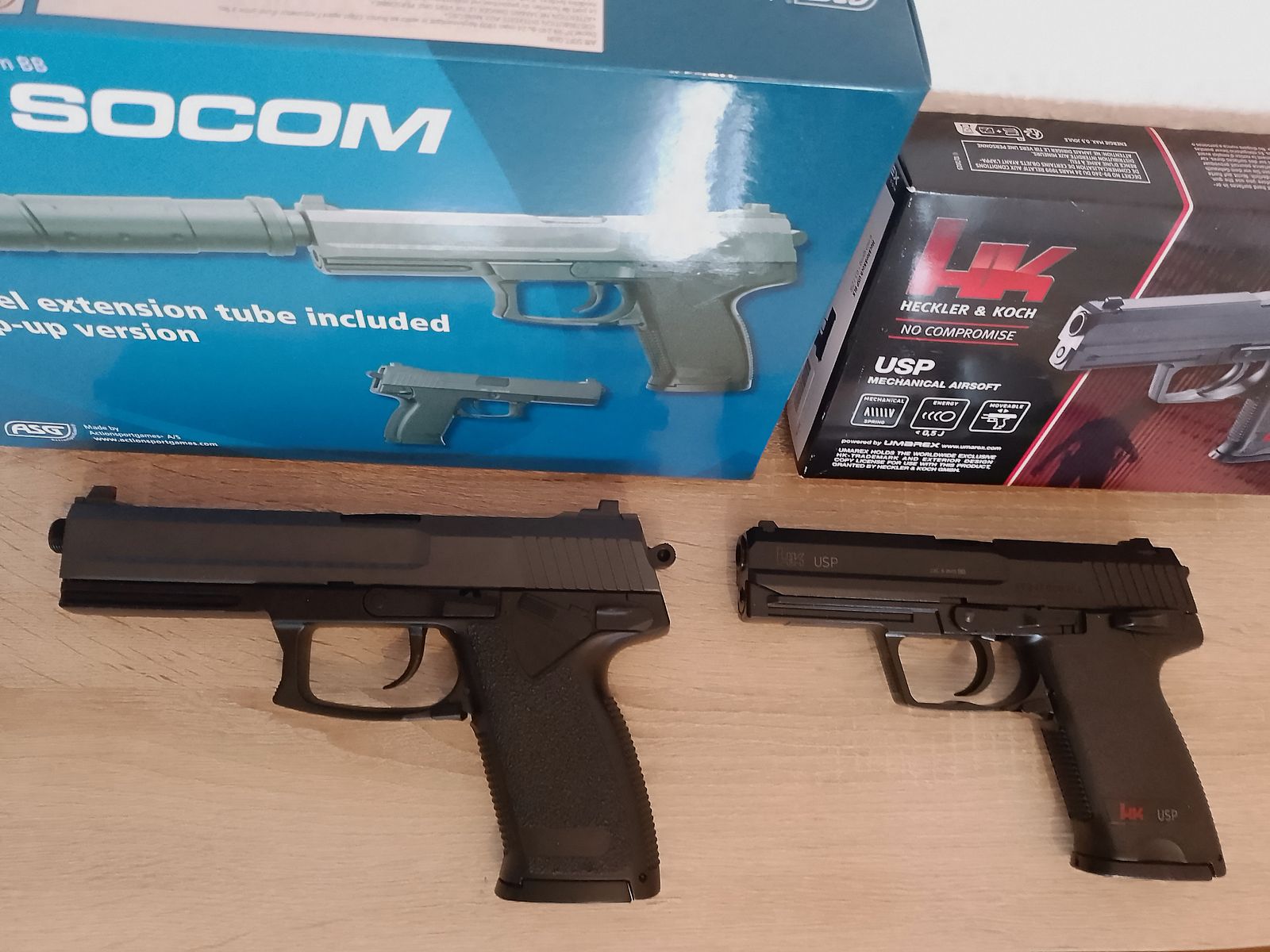 HK USP & DL Socom Federdruck 6mm