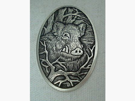 Pistol grip cap boar - large