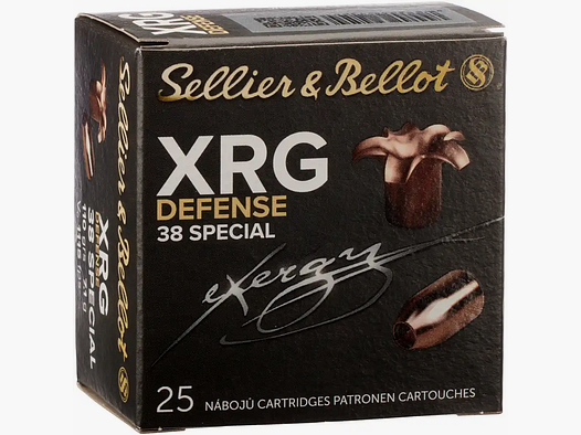 S&B Ammunicja do rewolwerów XRG Defence .38 Special 7,10g eXergy Defense