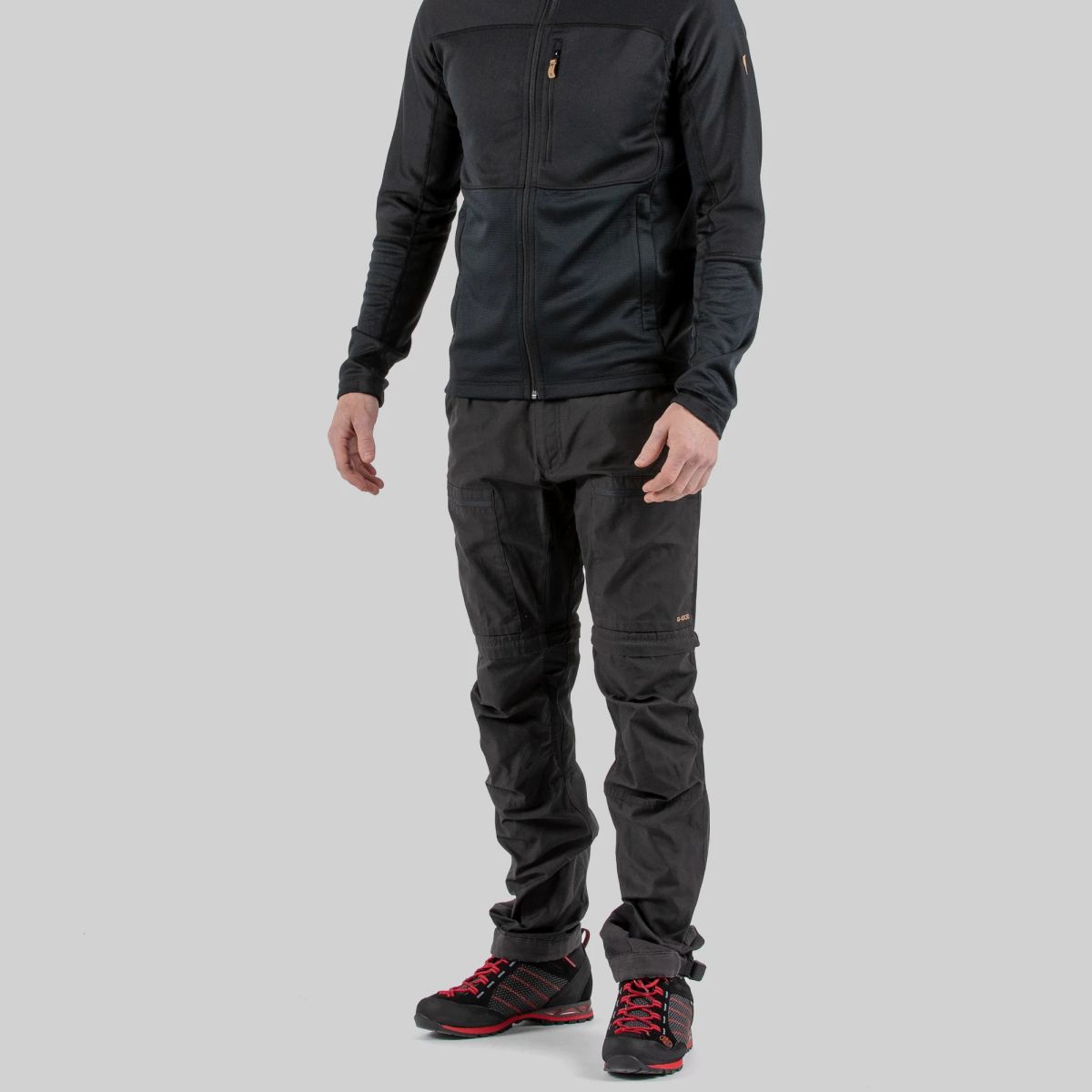FJÄLLRÄVEN Abisko Lite Trekking Zip-off M Long Sand- Tarmac