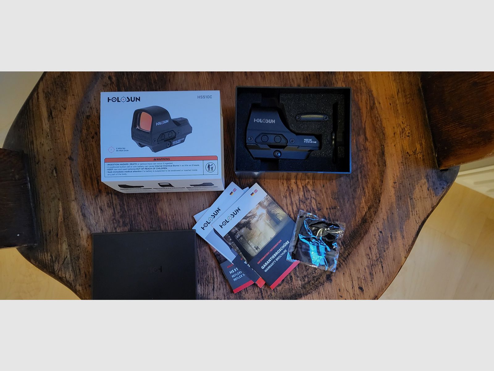 Holosun HS510C Open Reflex Red Dot Sight - new