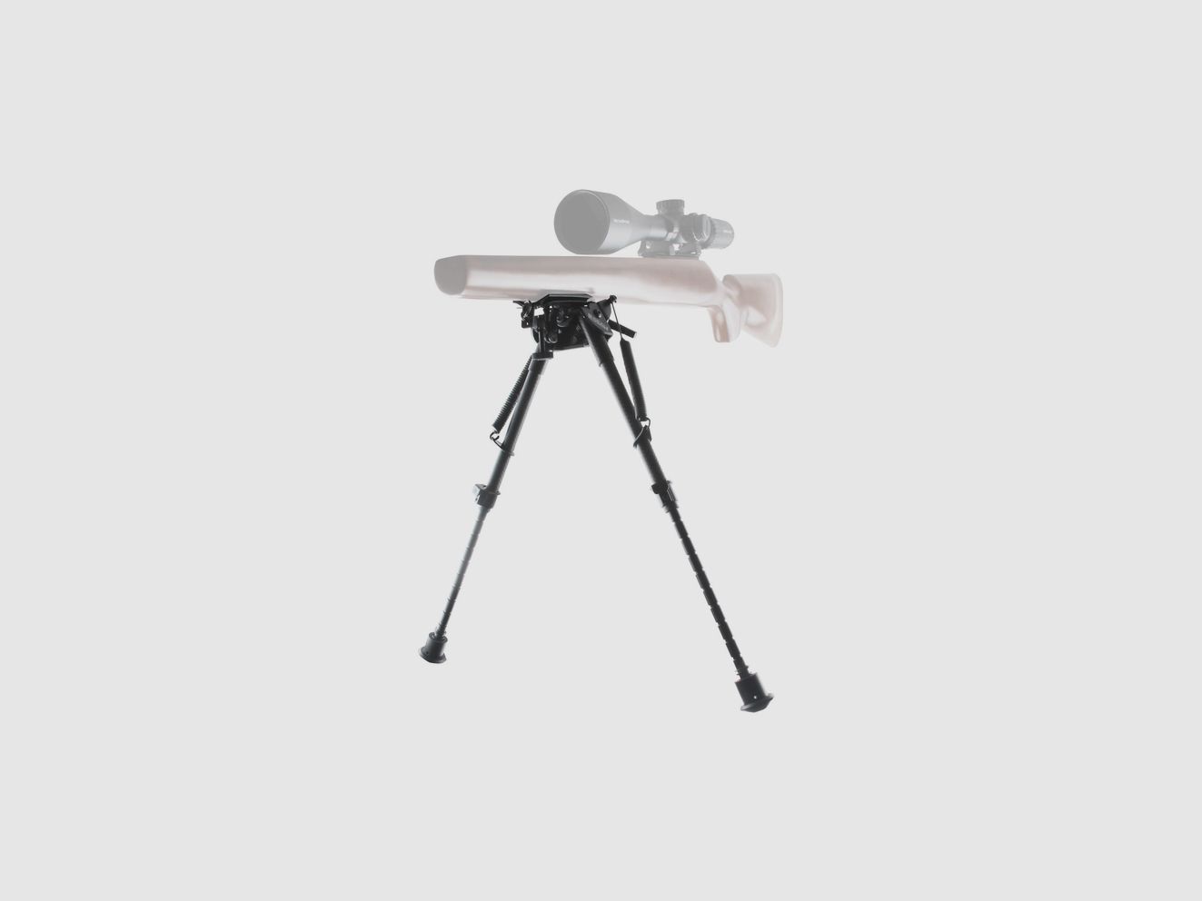 Bipied pour carabine Rokstad Carbon 6N - Grenadière ou rail Weaver - 23-34,5cm, image 7 sur 10