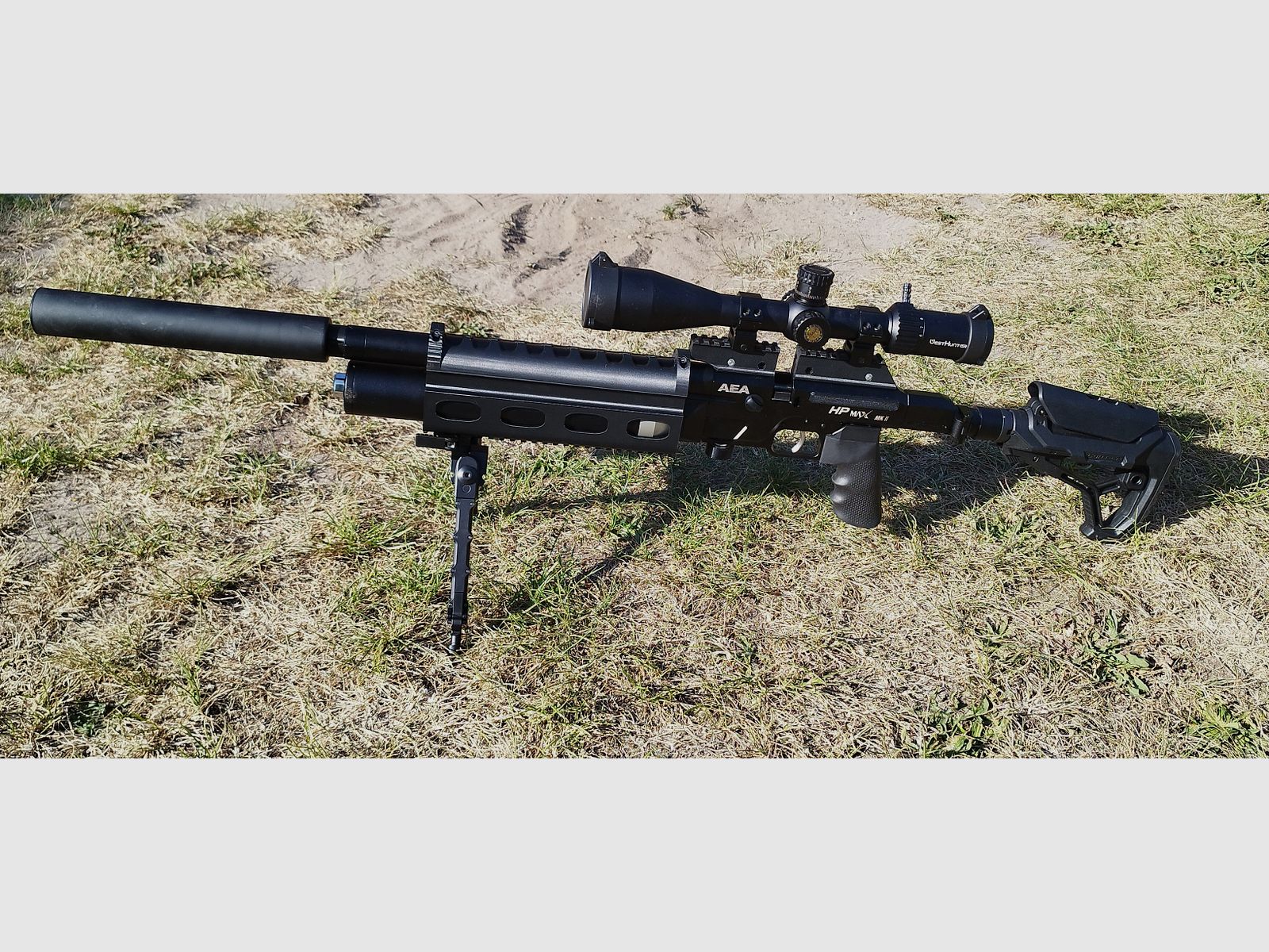 AEA HP Max MK2 Laufmantel Bottle Barrel Clamp Picatinny Schiene