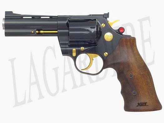KORTH CLASSIC BLACK/GOLD 4" (REVOLVER)