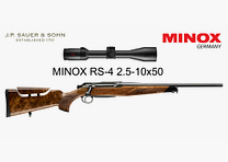 J.P. Sauer & Sohn Sauer 505 Ergo Lux Repetierbüchse HQ3 Ausstattungspaket Elegance + VSR | 8.5x55 Blaser | MINOX RS-4 2.5-10x50