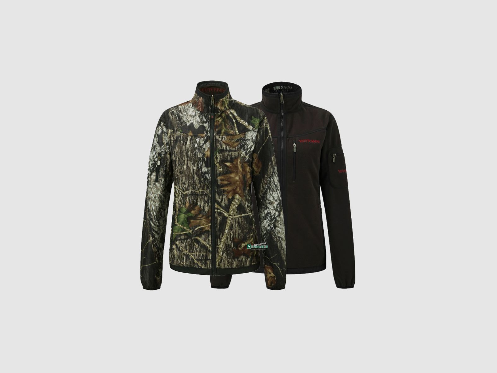 SHOOTERKING Softshell Damen Jacke 2 in 1 Mossy Oak Camo