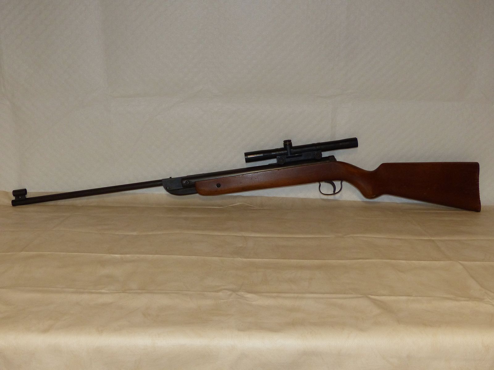 Druckluftgewehr Luftgewehr Diana Mod. 27 oh. F, mit Zielfernrohr Stable 2,2-fach Fadenkreuz 1970 vintage