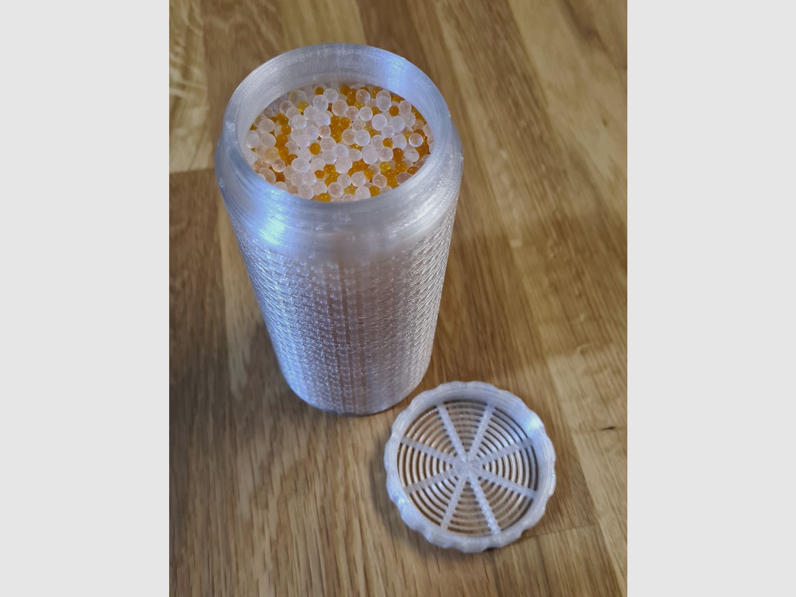 Silica-Gel-Container, wiederverwendbar