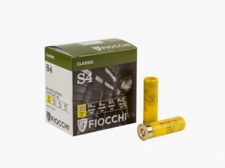 FIOCCHI cartucce S4 cal.20 pb.11 gr.27