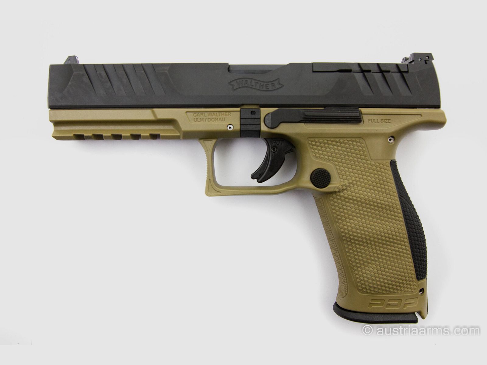 Walther PDP, Farbton FDE, Sportwaffengröße 5.0 Zoll, 9 x 19 mm, Bild 1 von 2
