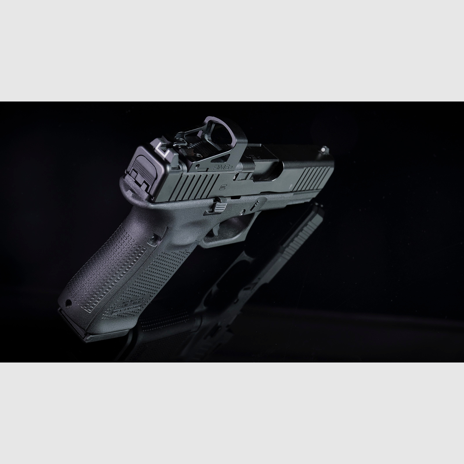 SHIELD Reflex Mini Sight 2.0 (RMS2) Point Rouge – 4 MOA – Noir Mat