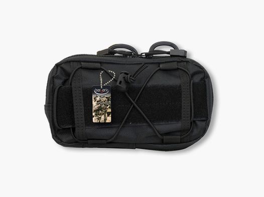 Schwarz Zubehörtasche Bauchtasche 19X11X7 CM.