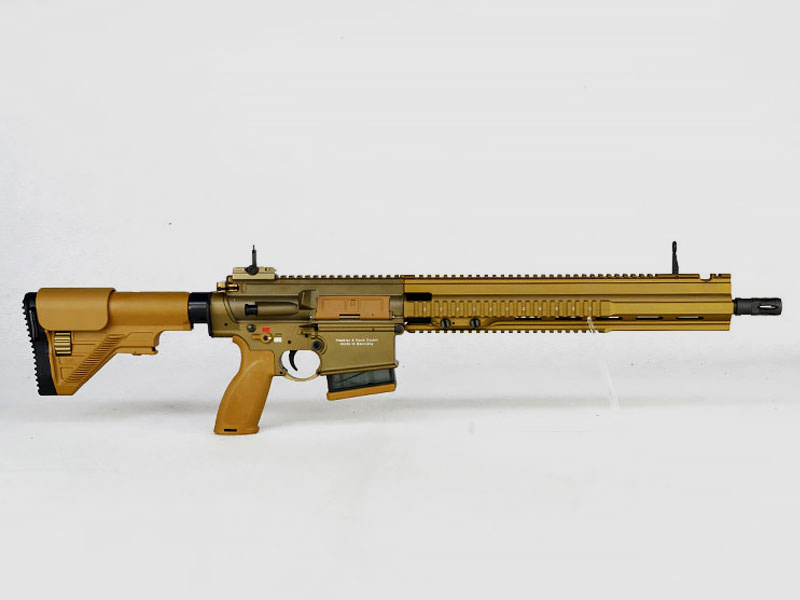Heckler & Koch MR308 A3-28, Sand color barrel length 16.5"