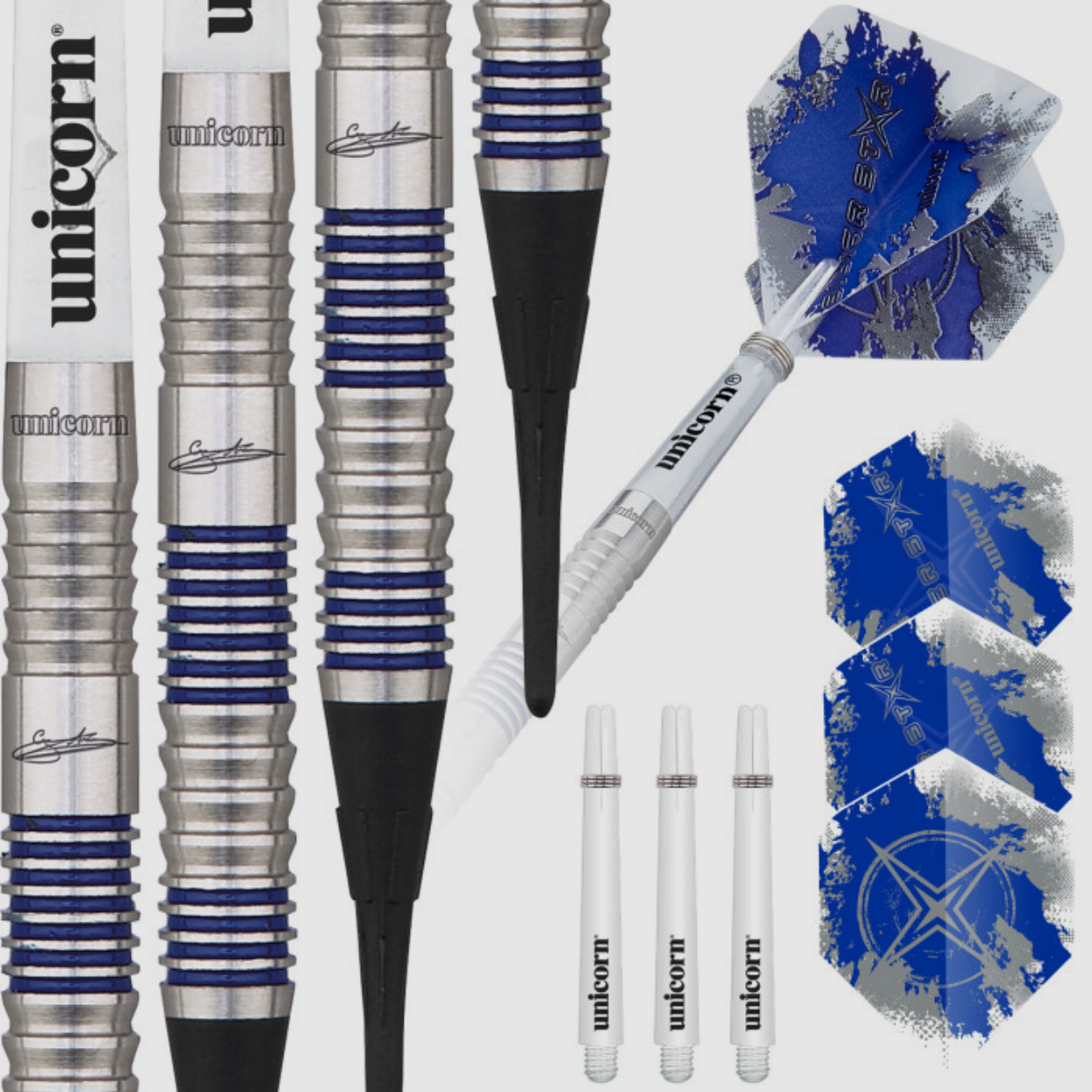 UNICORN – Silver Star 80% Wolfram – Gary Anderson Soft Tip 18g