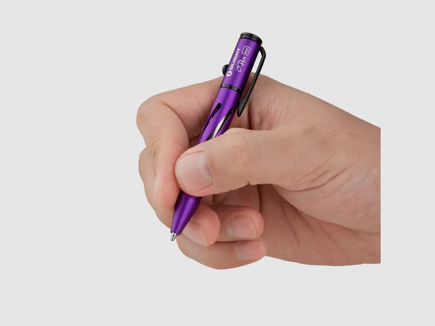 EDC Kugelschreiber O’Pen Mini Olight schwarz, Bild 20 von 20