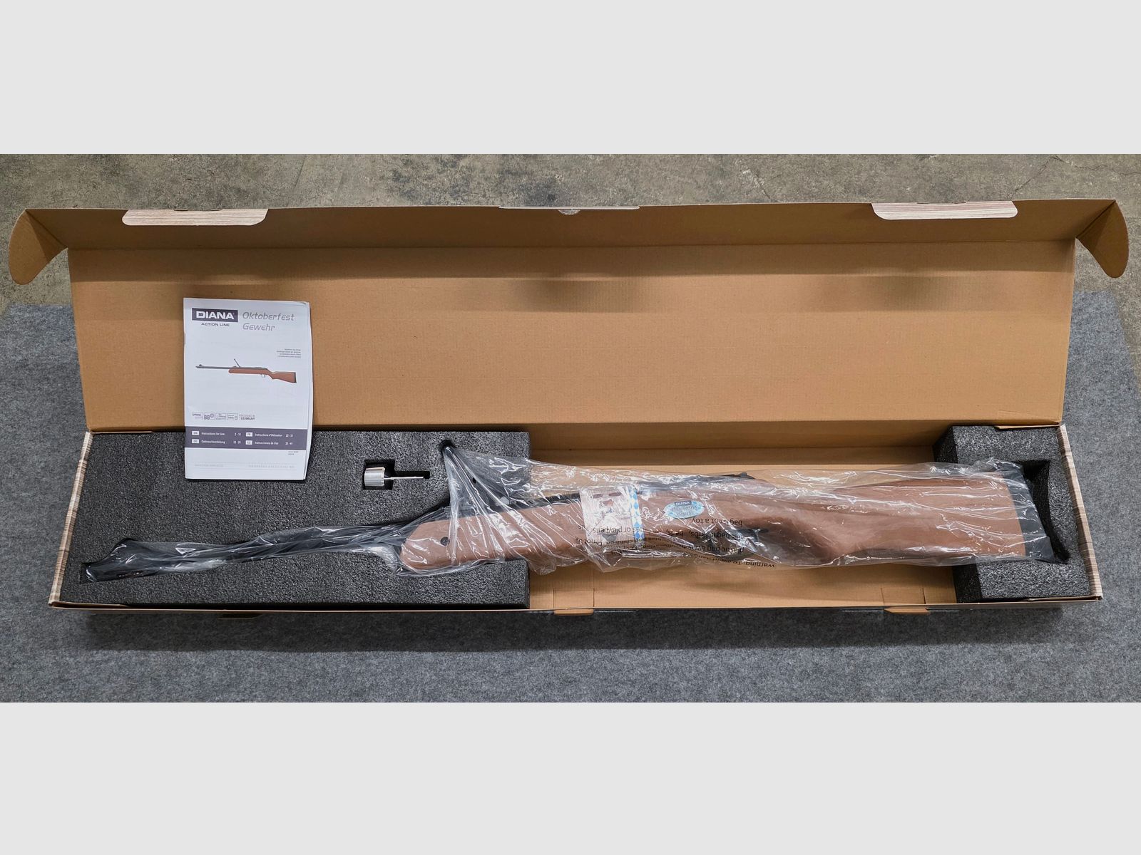 Diana Oktoberfest Gewehr Durchlader Kirmes Luftgewehr Cal. 4.4mm