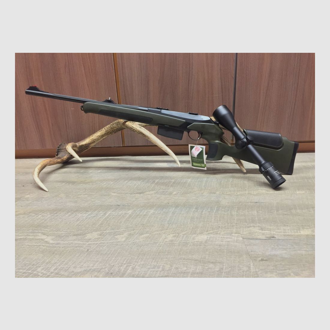 Merkel RX Helix Speedster SWF, with Meopta MeoStar R2 2.5-15x56 RD MR PA