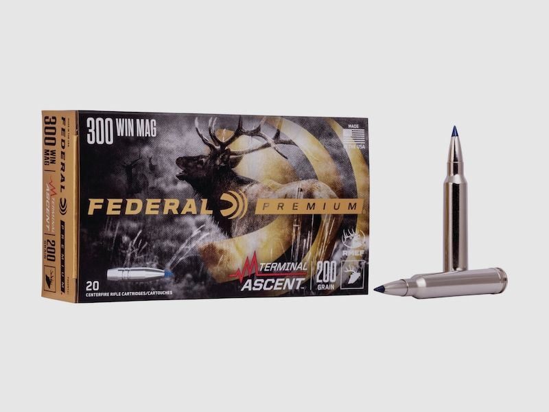 Federal Premium Terminal Ascent .300 Win. Mag. 200GR 20 Patronen
