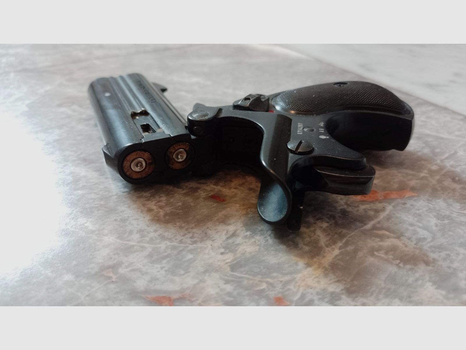 Noris Twinny Derringer Cal. 9mm / .380 - BLANK-GAS-SIGNAL-Defective