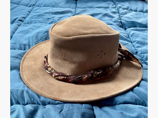 Kapelusz SAFARI z prawdziwej skóry z typową opaską safari! Made in Australia