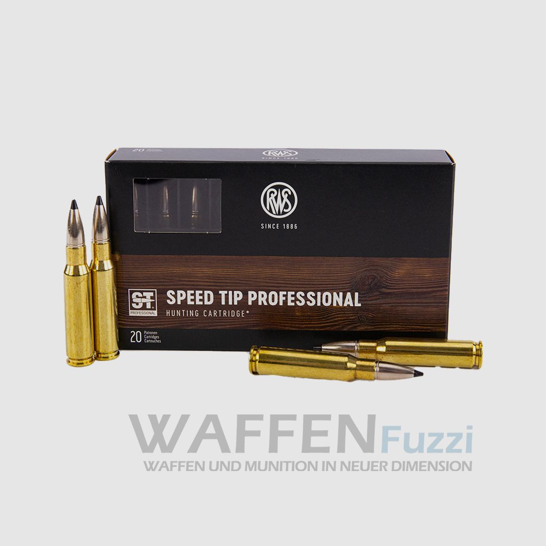 RWS Speed Tip Professional .308Win 165gr 20 Schuss