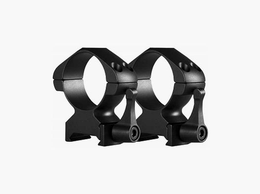 Hawke Precision Steel Ring Mount Weaver Ø30 mm High QD-Hebel 2 St. Höhe 13 mm