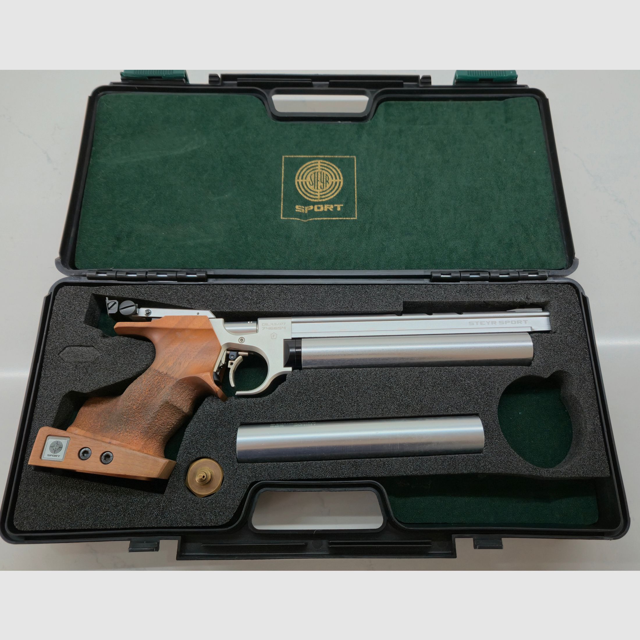 Luftpistole STEYR LP 10 ( LP10 ), Service & Dichtungstausch NEU + TÜV 2032