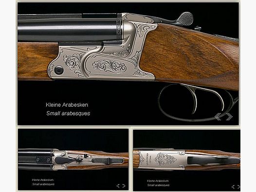 KRIEGHOFF Surcharge for new gun engraving: 1 small scroll engraving Optima-Ultra-Classic-Hubertus