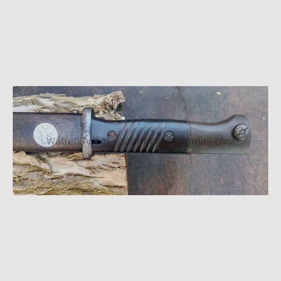 Bajonett M84/K98 K. 98k 1940 / Hersteller : "J.Sch" nummerngleich!