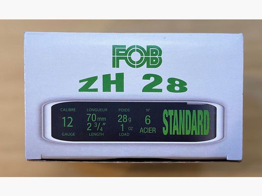 FOB ZH 28- 12/70 - 28g - No. 6 (2.75mm) - Steel
