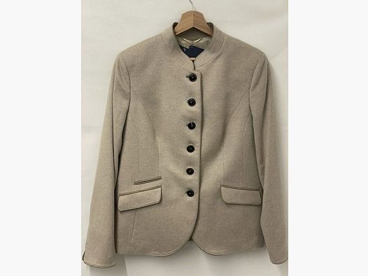 Maximilian Damen Janker aus Schurwolle & Cashmere in Creme