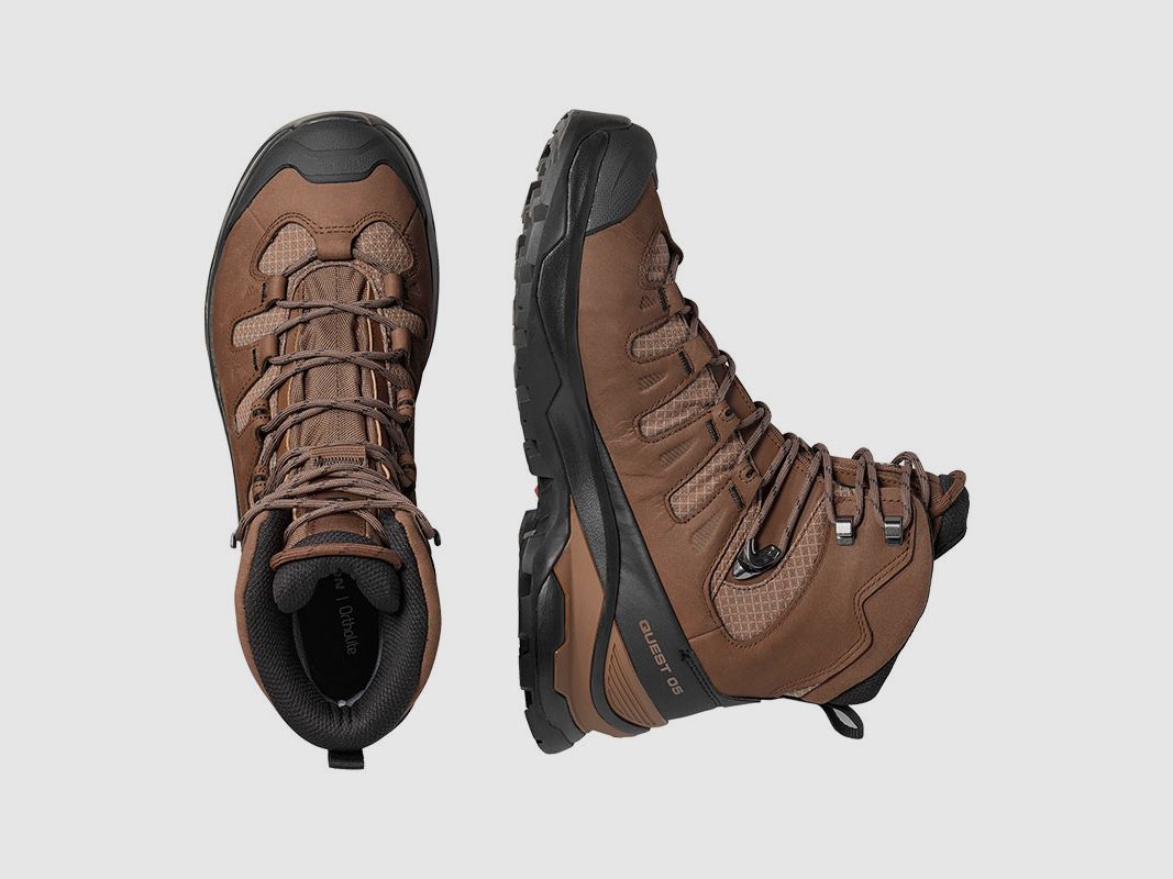 SALOMON – MEN – QUEST 5 GTX M Dark Earth / Black / Dark Earth, image 2 of 7