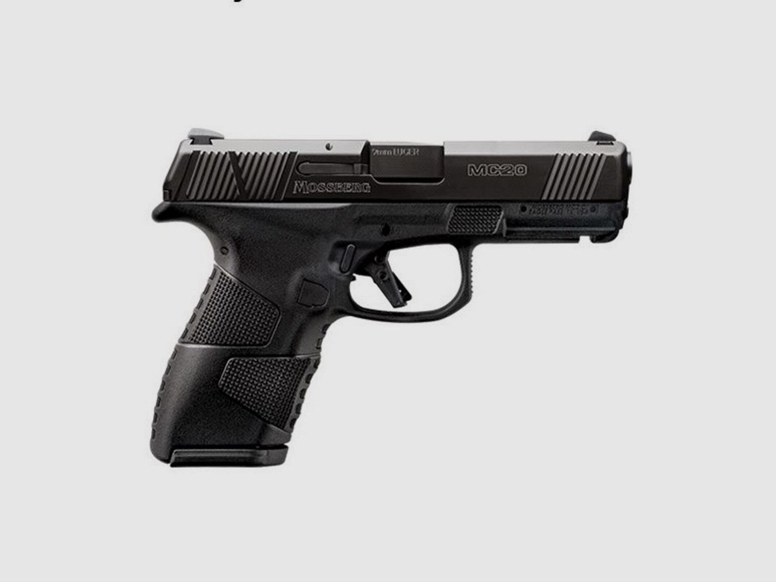 Mossberg MC2c Nero 3,9" (9 pollici) C.B Sicurezza 9mm Luger