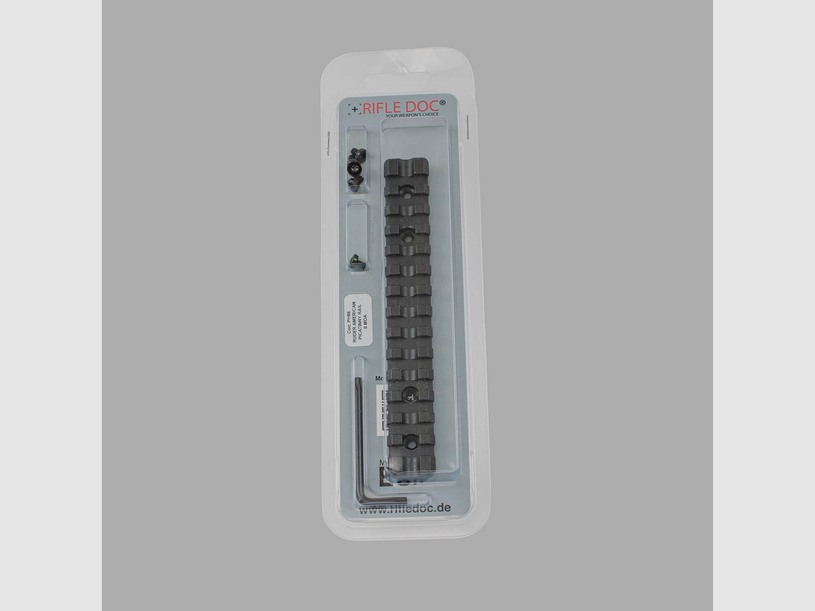 Rifle Doc Picatinny Weaver RAIL DE ACERO para RUGER AMERICAN