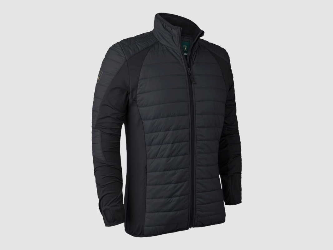 Deerhunter wattierte Jacke schwarz