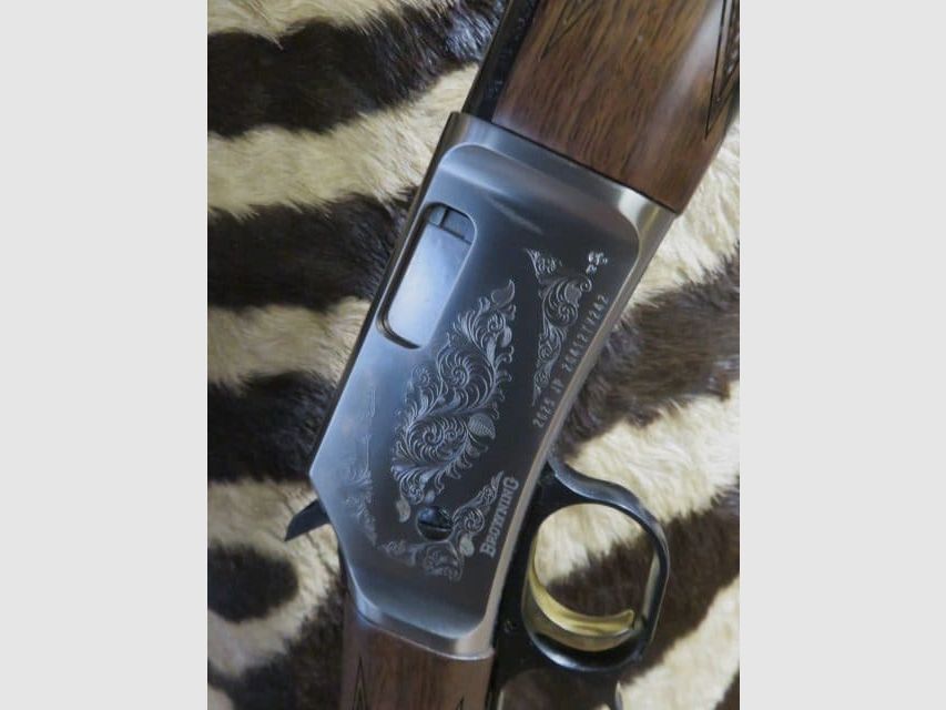 Unterhebelrepetierer BROWNING BL22 Field Nickel Grad 2 Kal. .22lr Lauf 51cm, Bild 5 von 11