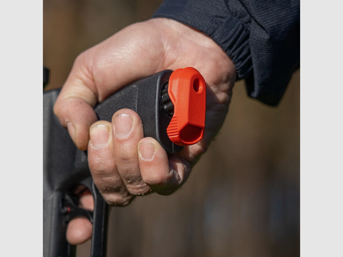 PUNCH BUTTON | HDB68 | ROT | in zwei Größen | Universal | Cal.68