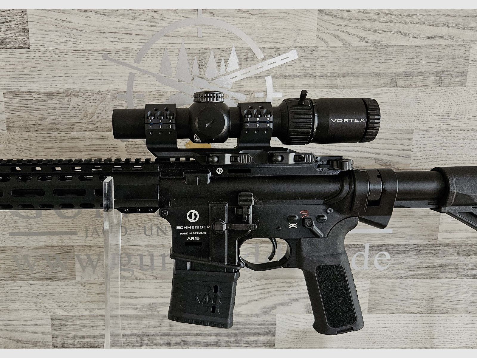Schmeisser AR15 M4FL 14.5" Black Cal. .223Rem with Vortex Strike Eagle + SD - New merchandise from specialist retail