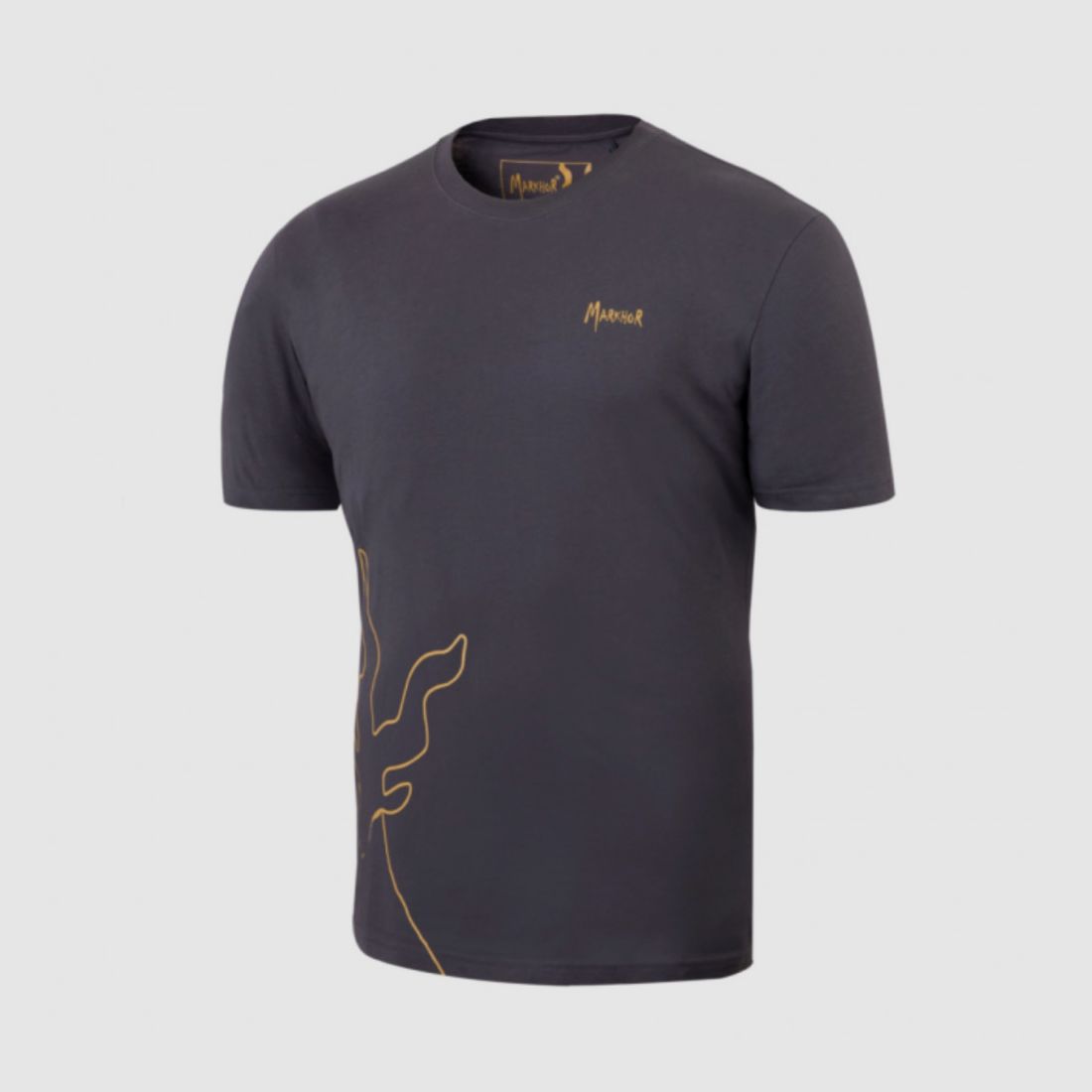 T-SHIRT MC MARKHOR ICONIC ANTRACITE, Bild 2 von 3