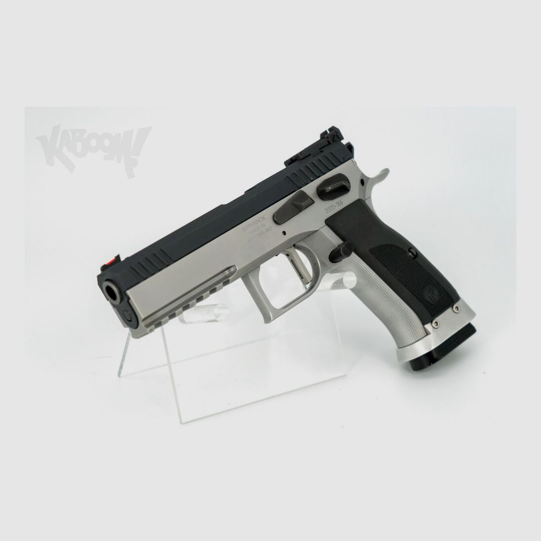 Sphinx 3000 Competition Production 9 mm – ca. 250 Schuss – komplett – Rarit Competition Production, Bild 5 von 9
