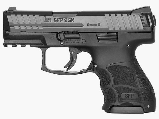 HECKLER & KOCH SFP9SK-SF, cal. 9 mm Luger, nero