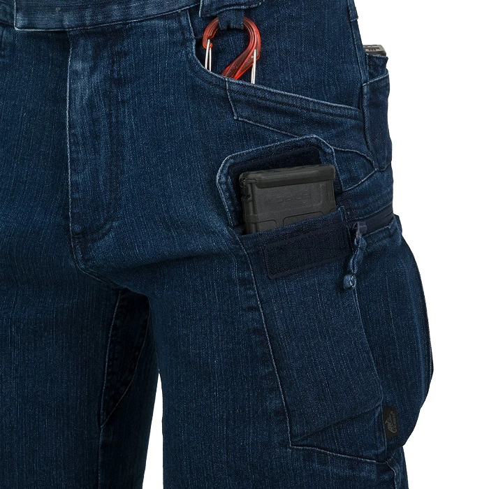 HELIKON Urban Tactical Shorts 8.5" – Denim Stretch – Marine Blue – M/Regular, image 7 of 22