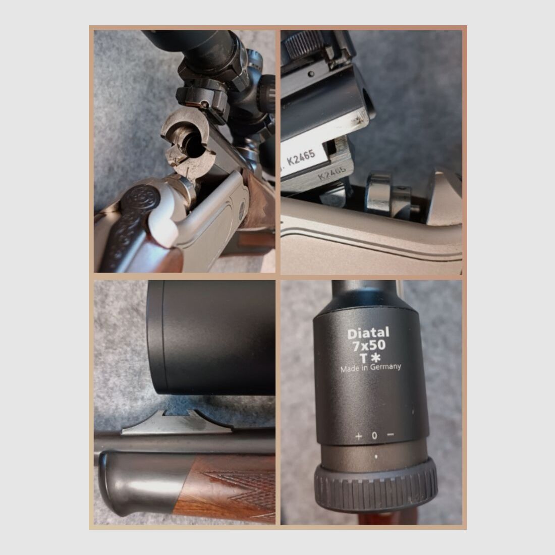 Merkel K5 Kipplaufbüchse Standard mit ZF Zeiss Diatal 7x50 T*