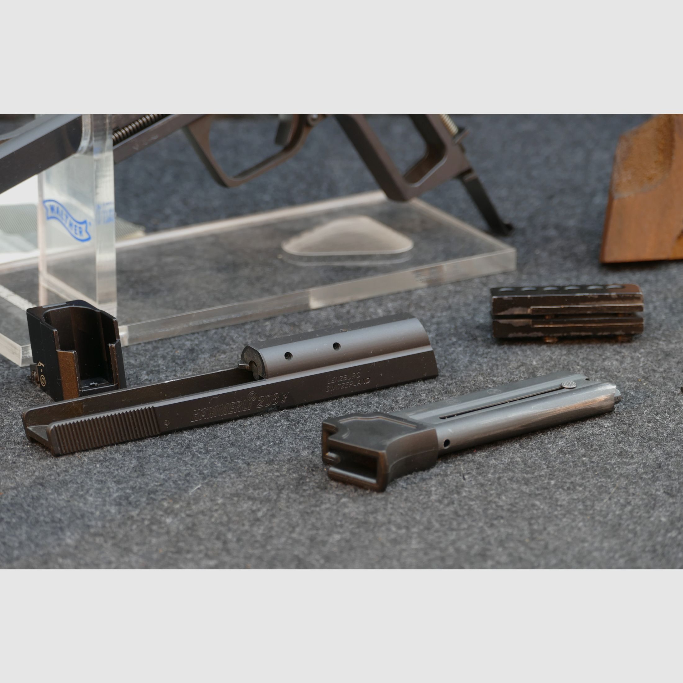 Hämmerli 208S (last version, square trigger guard) – .22 LR