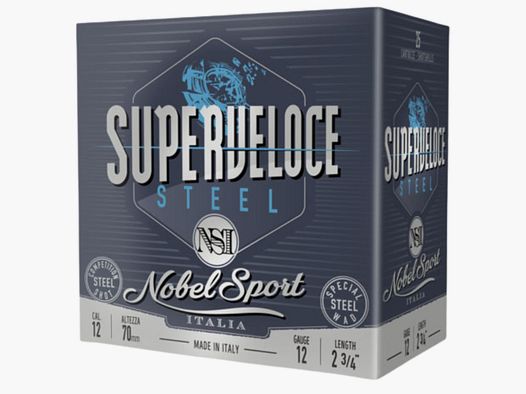 Nobel Sport Italia 12/70 Superveloce Steel Trap T7 2,5mm - 24g