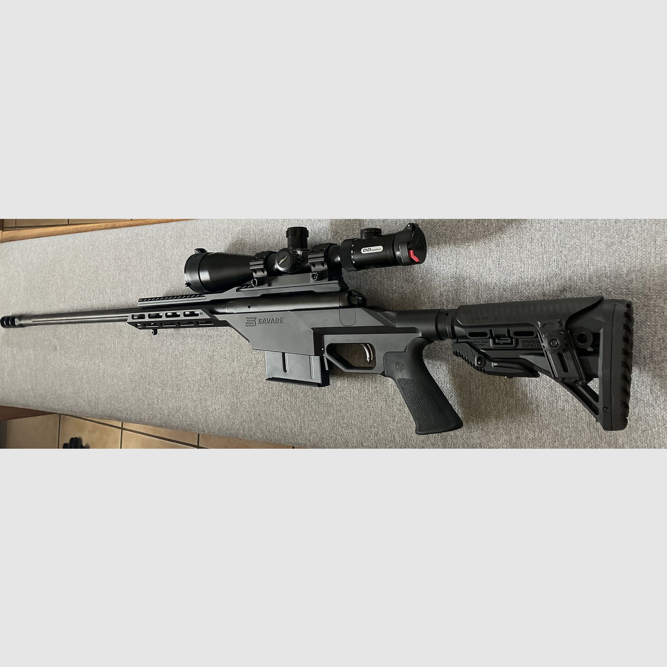 Savage Model 110 / 338.Lapua Magnum mit DDoptics 5-30x50 Top Zustand