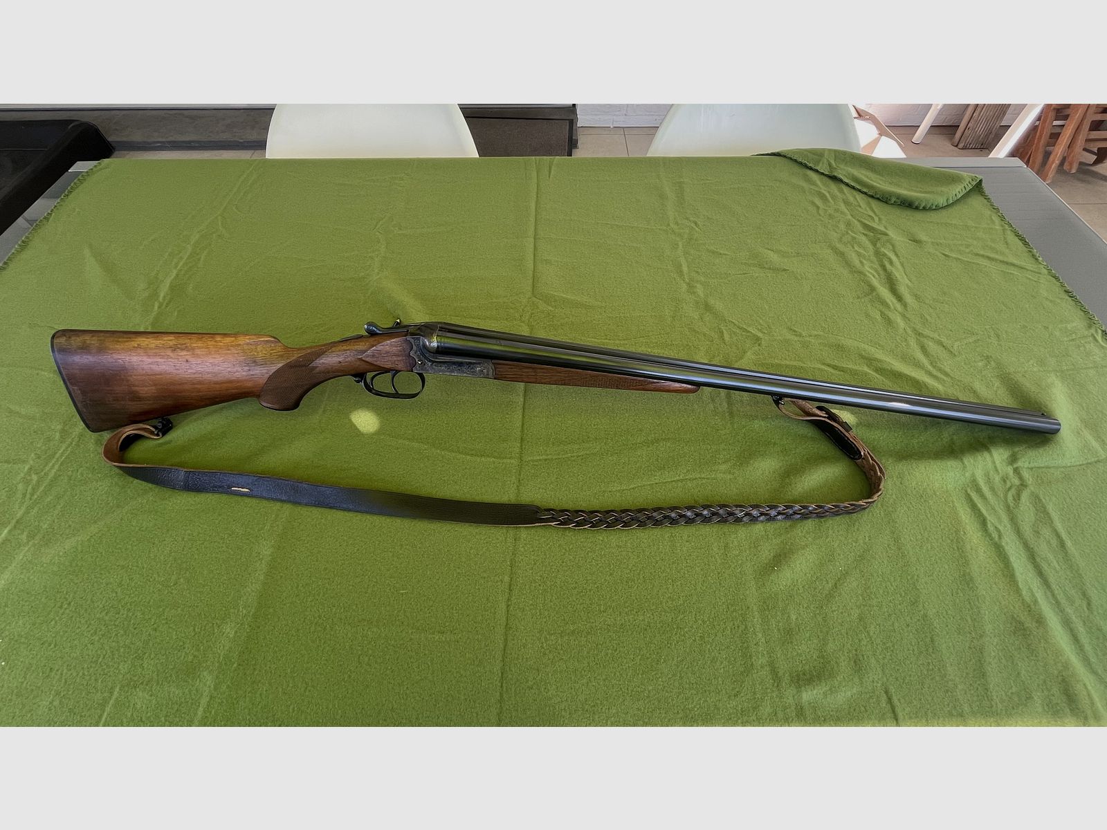 Fucile doppio Simson Suhl Cal 16/70, canne 71cm