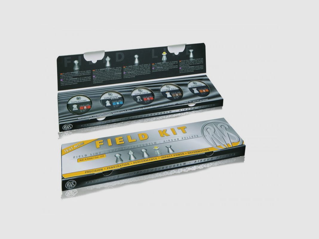 RWS BILLES FIELD KIT CAL 4,5 CONF. 5X200